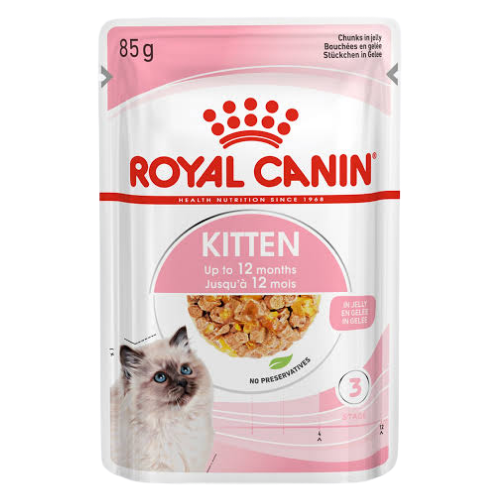 Royal Canin Instintive Jelly Kitten Food Pouch 85g