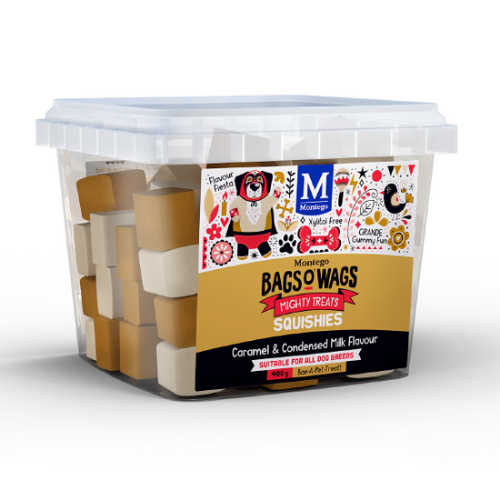 Montego - Bags O' Wags Squishies - Caramel & Condensed Milk Dog Treats