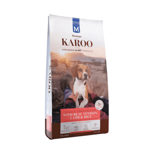Montego Karoo Dog Food Adult Venison & Lamb Dry Dog Food