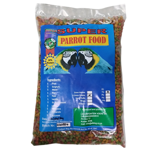 Super Parrot Food Pellets 3.5mm