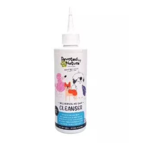 Devoted by Nature: SilverSolve Ear Cleanser For Pets, 200ml
