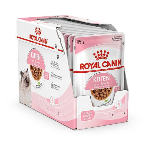 Royal Canin Instintive Jelly Kitten Food Pouch 85g
