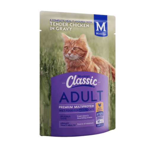 Montego Classic Cat Wet Food Adult Chicken 85g