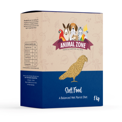 Animal Zone Parrot Soft Food For Weaning 1kg