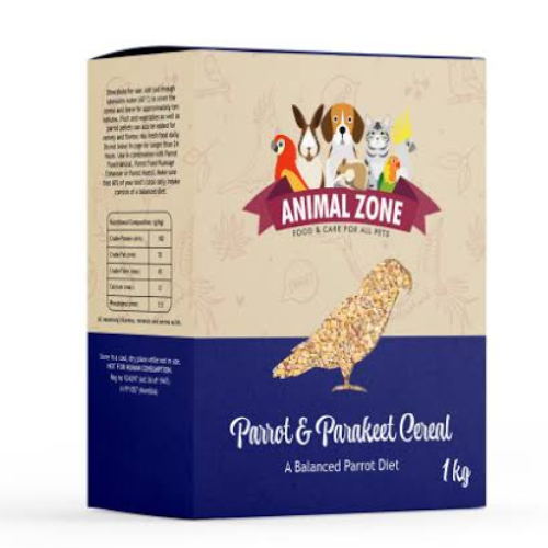 Animal Zone Cereal Parrot & Parakeet Food 1kg – Parrot Inn