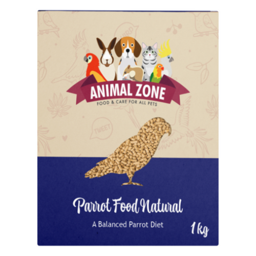 Animal Zone Parrot Food - Natural 1kg