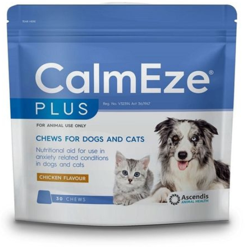 Calmeze Plus Chews For Dogs & Cats 30 Chews