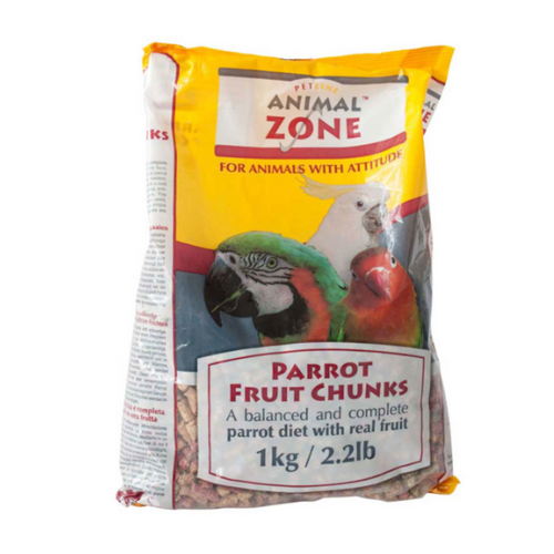 Parrot Fruit Chunks 1Kg Animal Zone