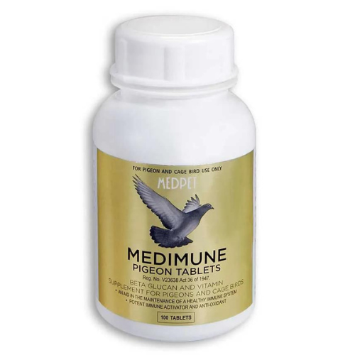 Medimune Pigeon Tablets 100 Tablets Medpet