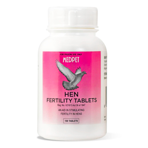 Hen Fertility Tablets 100 Tablets Medpet