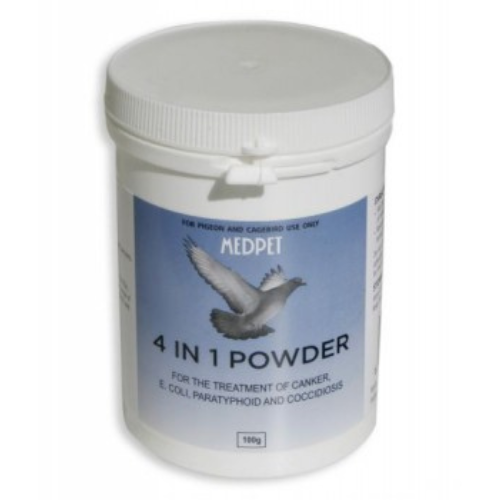 4 In 1 Powder 100g Medpet