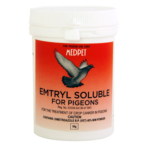 Emtryl Soluble For Pigeons 50g Medpet
