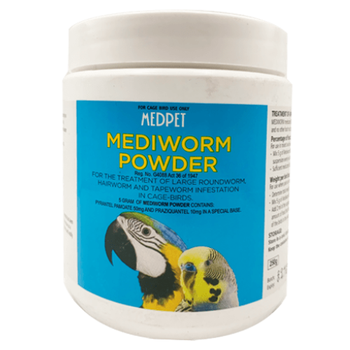 Mediworm Powder 250g Medpet