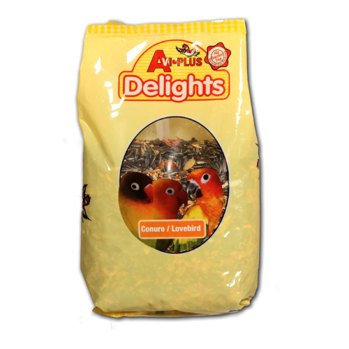 Delight Conure/Lovebird 1Kg Avi-Plus
